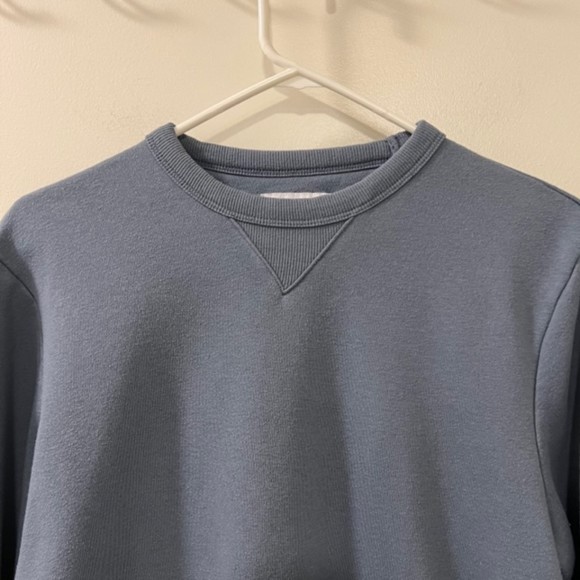 Old Navy Mens Gray Fleece Cotton Polyester Blend Long Sleeve Sweater Size Small - Picture 3 of 10